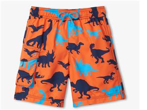 Hatley kids Zwemshort dino orange